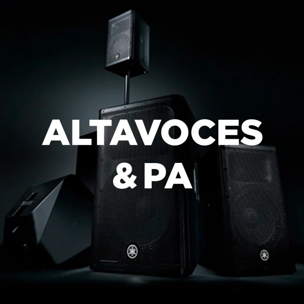 alquiler altavoces