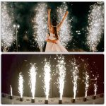 Maquina de Fuego Frio Remote Control Sparkler