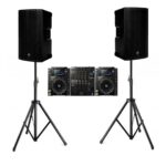 Pack 3 – 2 Pioneer Cdj 2000 nxs 2 1 Pioneer Djm 900 nxs 2 2 Altavoces 12 Mackie Yamaha o RCF